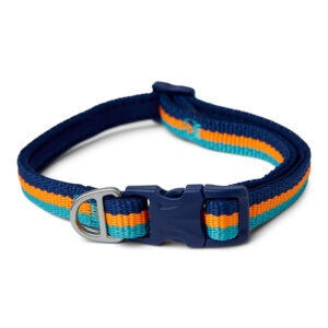 Pawpzilla Multi Color Rugged Stripe Dog Collar