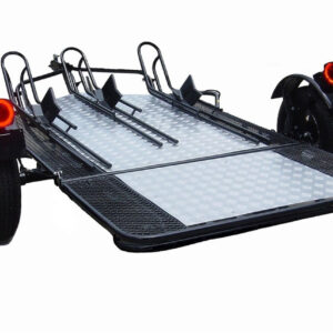Trinity MT3 Three-Rail Motorcycle Trailer