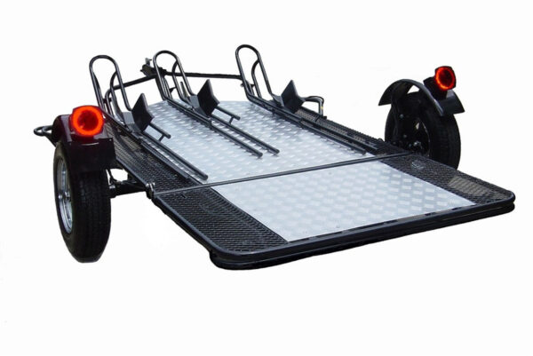Trinity MT3 Three-Rail Motorcycle Trailer