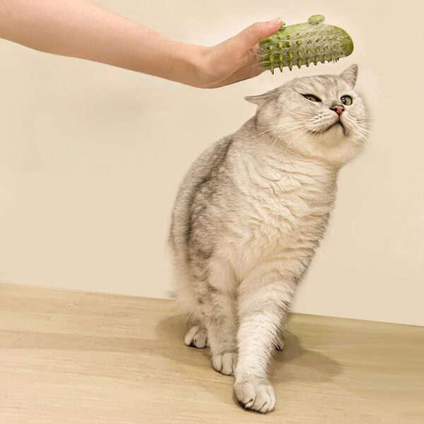 Pawpzilla Pet Cat Hair Removal Massage Comb - Image 2