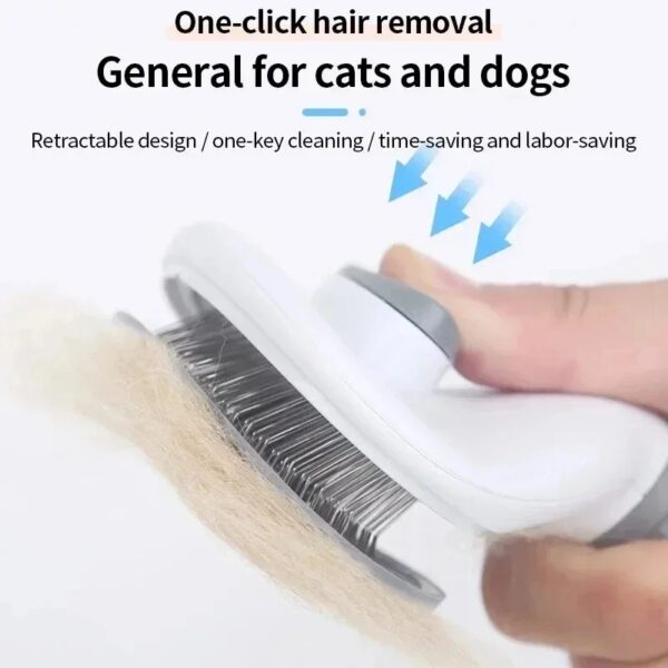 Pawpzilla Pet Self Cleaning Dog Brush Comb - Image 5