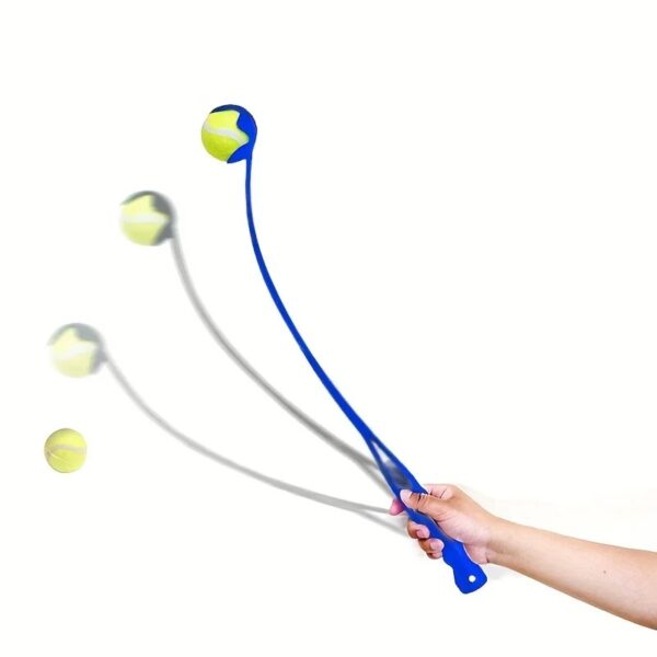 Pawpzilla Pet Tennis Ball Launcher Stick Dog Training Toy - Image 2