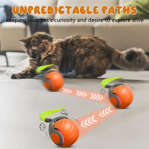 Pawpzilla Interactive Speedy Tail Cat Toy - Image 3