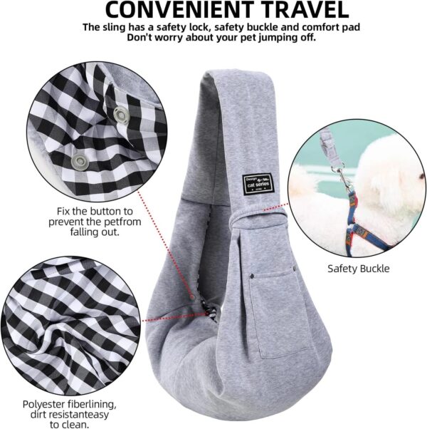 Pawpzilla Comfortable Crossbody Shoulder Pet Bag - Image 4