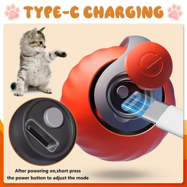 Pawpzilla Interactive Speedy Tail Cat Toy - Image 6