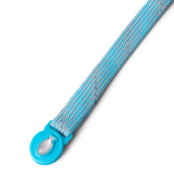 Pawpzilla Reflective Rope Cat Collar Blue - Image 3