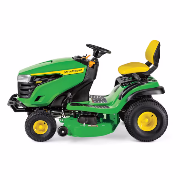 John Deere S130 42-in 22 -HP V-twin Gas Riding Lawn Tractor - Image 4