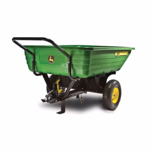 John Deere 8-cu ft Tow-Behind Plastic Dump Cart