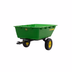John Deere 17-cu ft Plastic Dump Cart, 800-lb Capacity