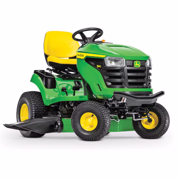 John Deere S140 Lawn Tractor 22 HP, 48″ Deck, Hydrostatic Drive & Comfort Seating