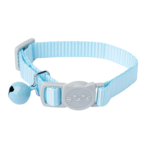 Pawpzilla Adjustable Cat Collar with Bell and Safety Buckle